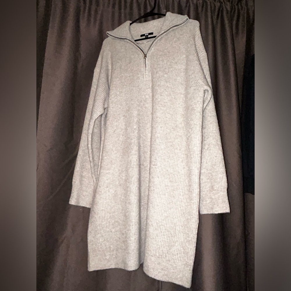 Uniqlo Cream Knit Dress